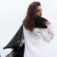 BUFANDY | Sjaal Solid - Black 4